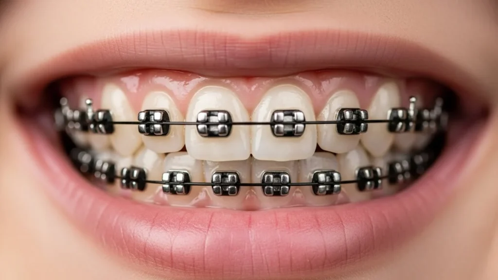 black braces colors