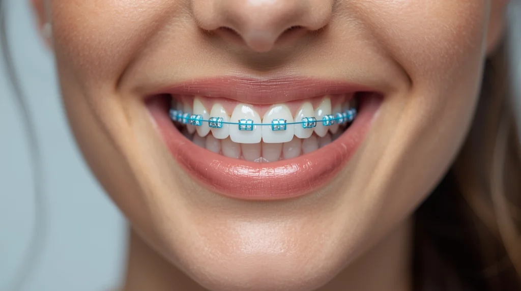 blue braces colors