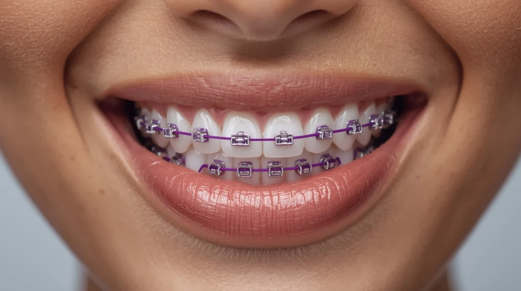 Purple Braces Color
