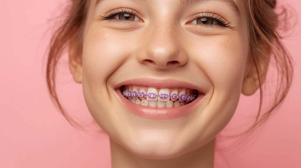 Purple Braces Color