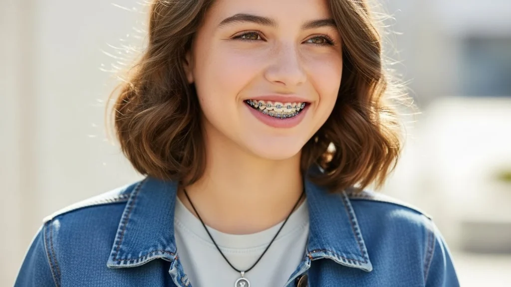 gray braces