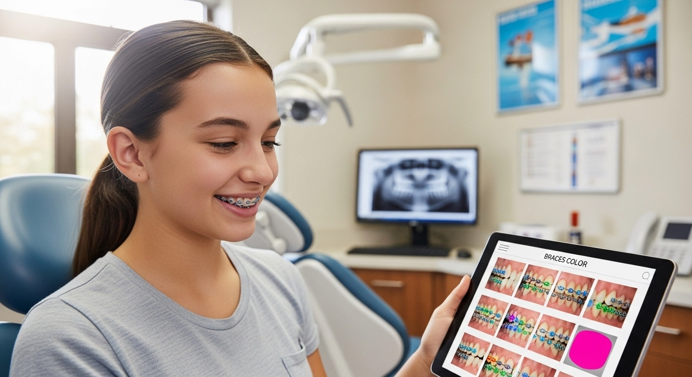 braces color combo for girls