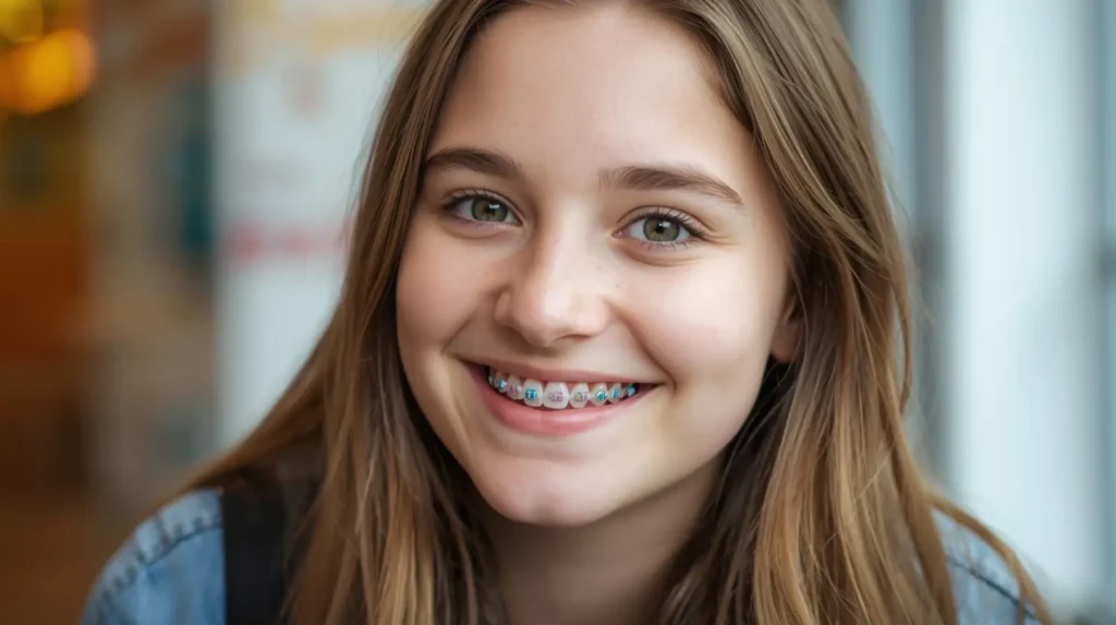 cool braces colors for girls