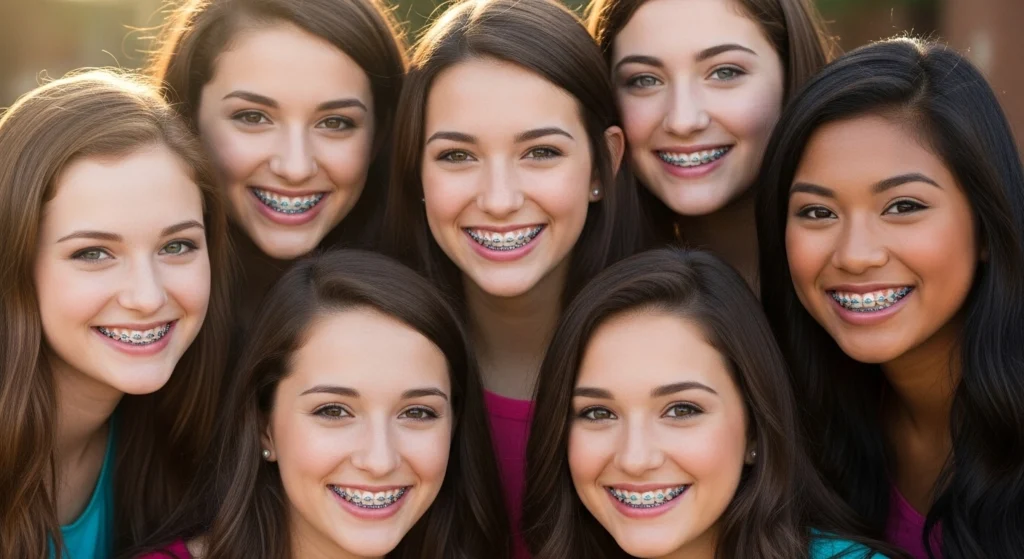 best braces colors for girls with brown hair