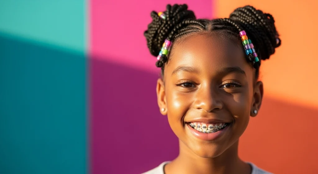 braces for black girl