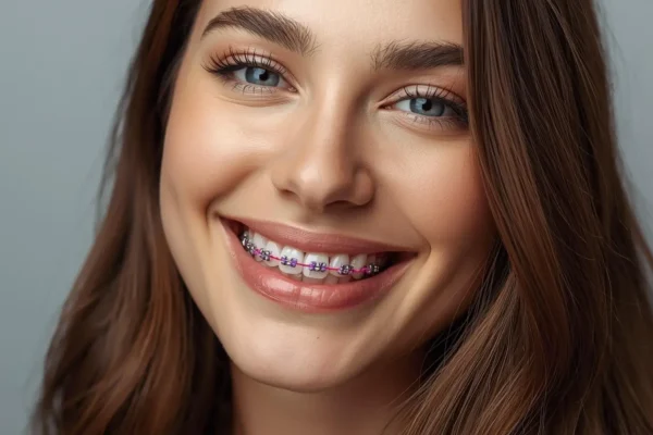 braces for brown hair