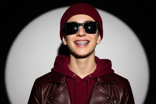 flattering braces color