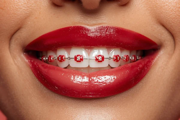 red braces color