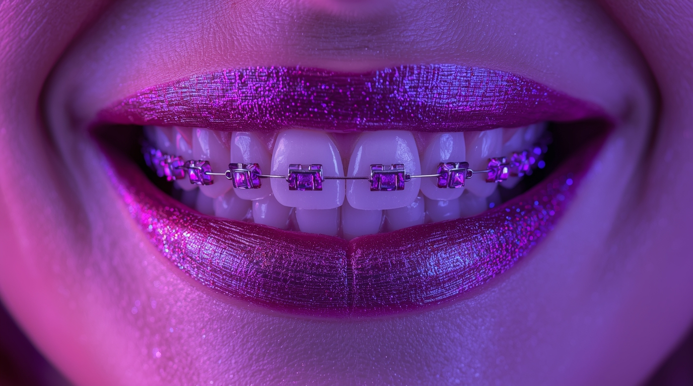 Purple Braces Color
