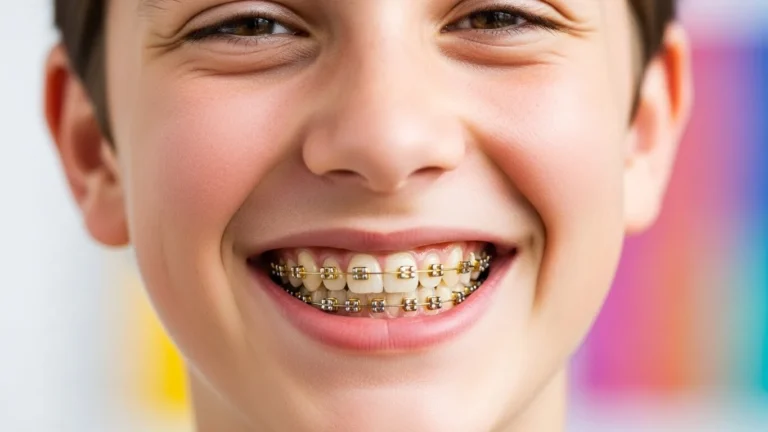 gold braces colors